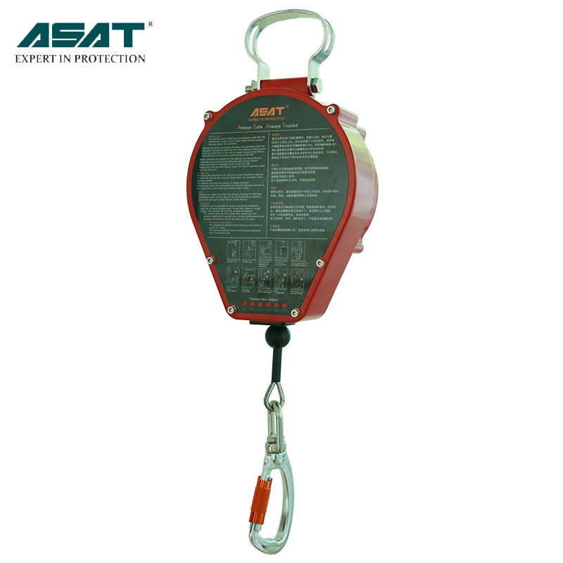 【ASAT阿萨特】钢丝绳速差器FY-5M FAS-05工作长度：5m